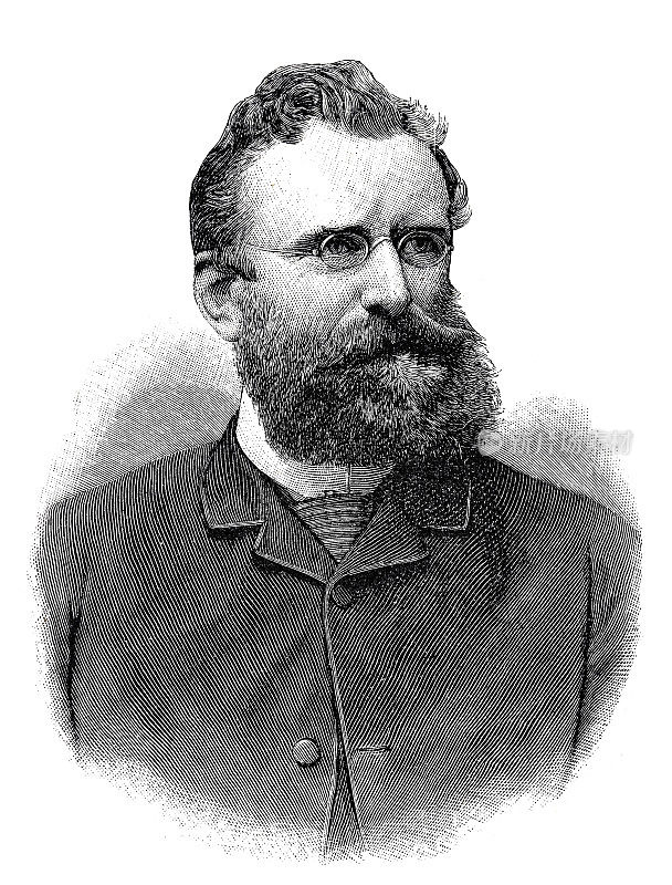 Ludwig Brackebusch，德国地质学家，矿物学家和古生物学家